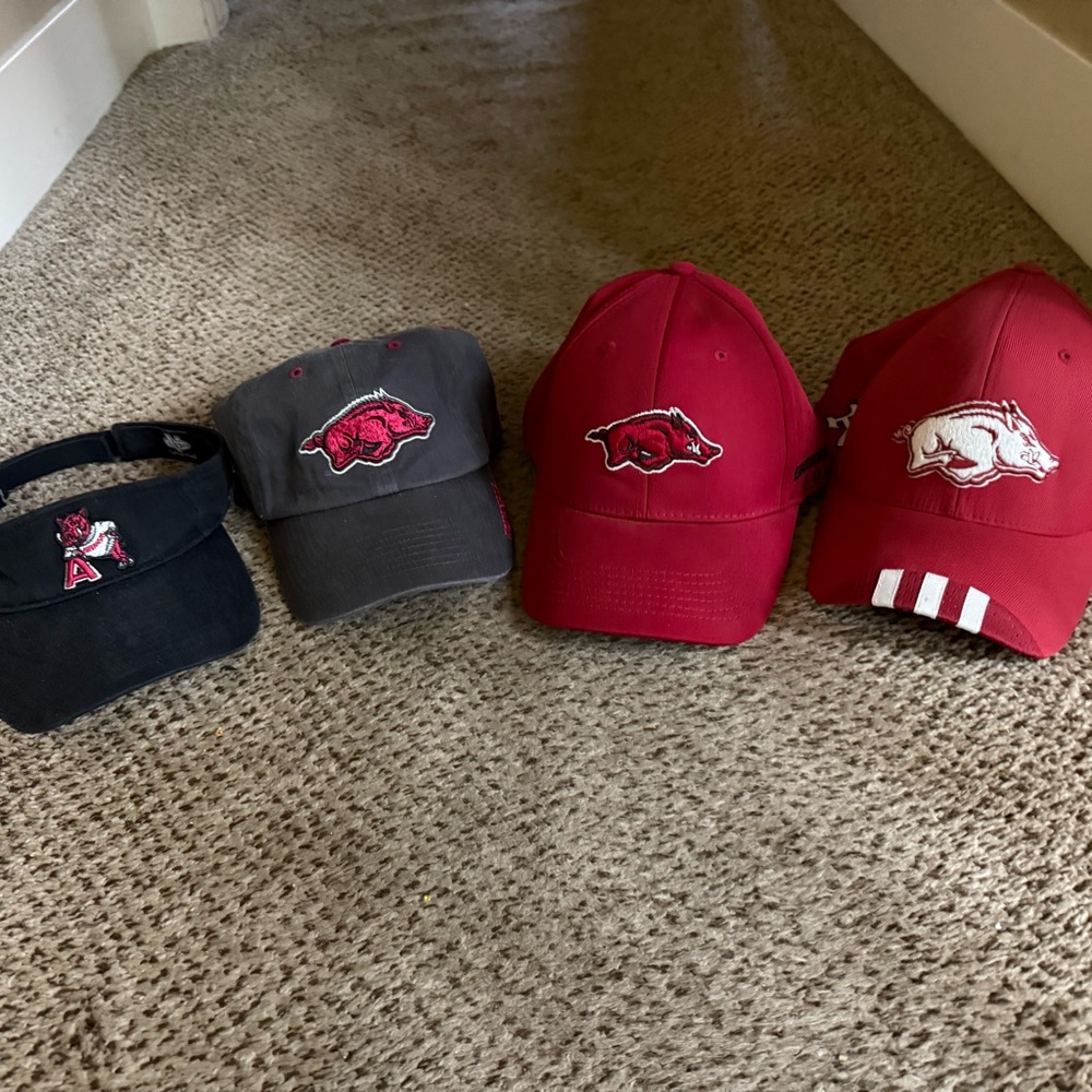 Arkansas Razorbacks Hat Collection